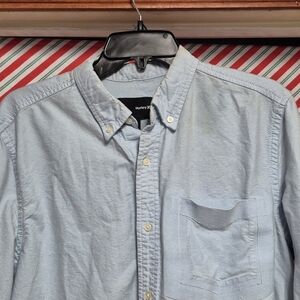 Hurley Light Blue Men's Button Down Shirt